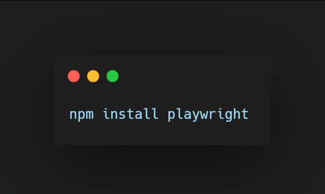 Inštalácia Playwrightu pomocou npm
