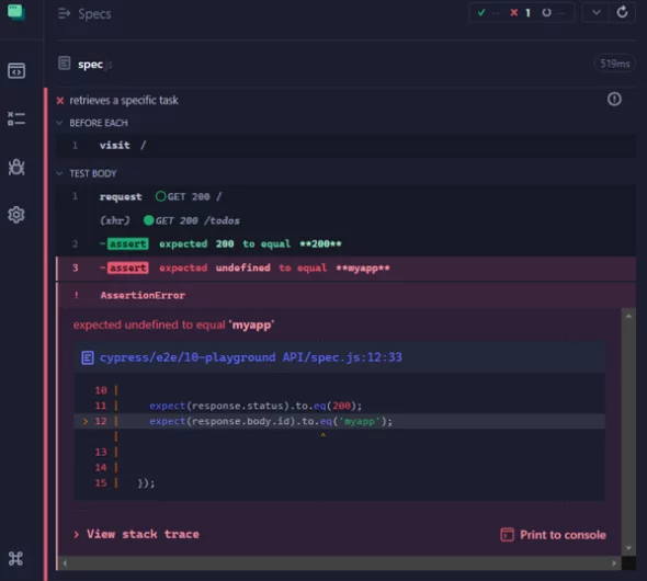 Pri testovaní API v Cypress.io poskytuje Test Runner niekoľko konkrétnych výhod, ktoré zvyšujú efektivitu a presnosť testovania.