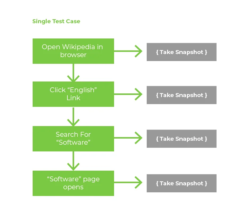 single test case schema